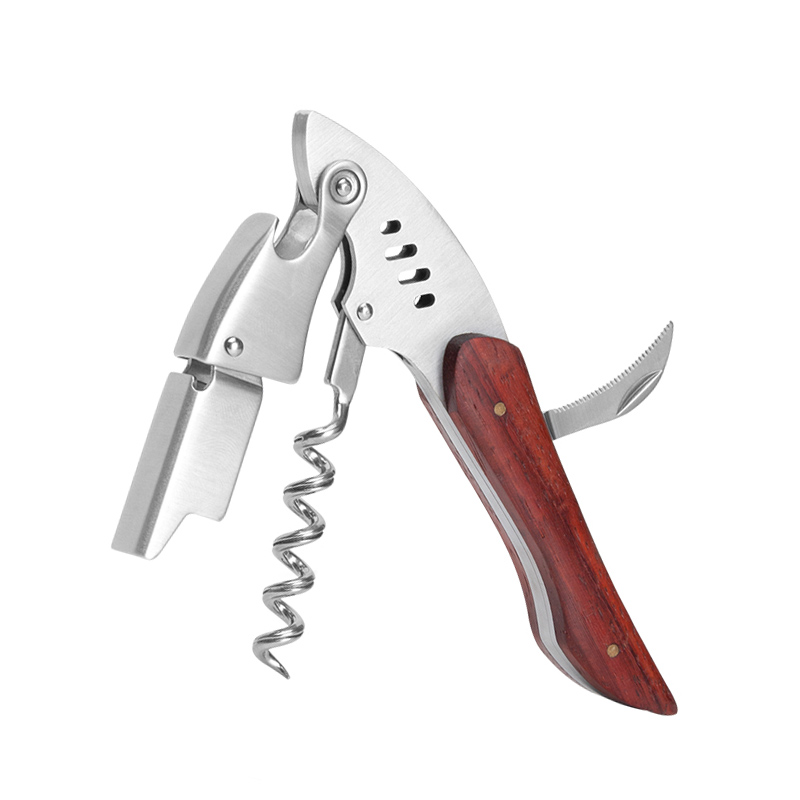 Wine In Beer Bottle - Creatieve Haaienwijnflesopener Roestvrijstalen schroevendraaier Bierbaraccessoires Gratis