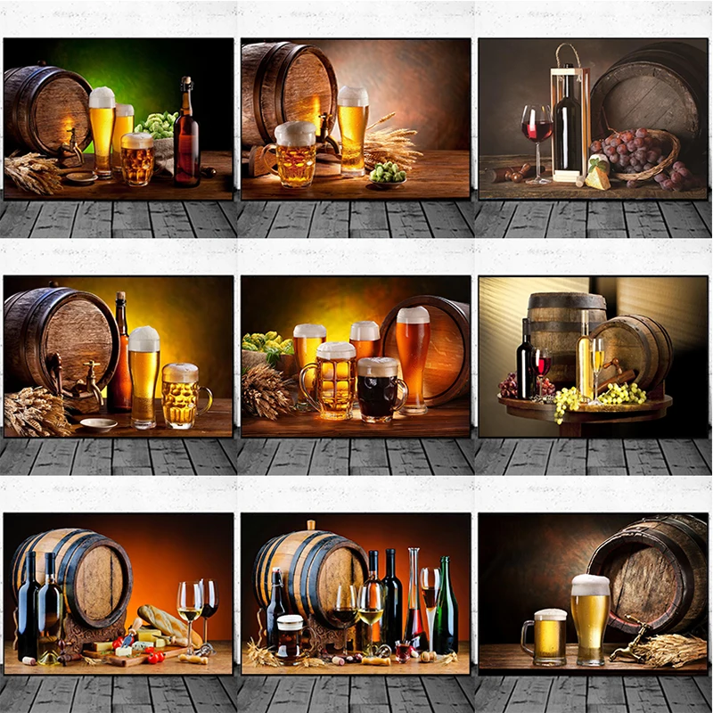 Wine In Beer Bottle - Keuken Bar Rode Wijn Druif Bierfles