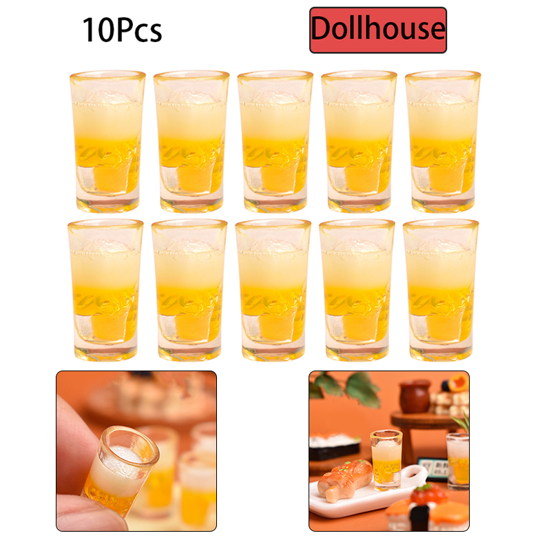 Wine With Beer - 10 stks Miniatuur Speelgoed Keuken Bier