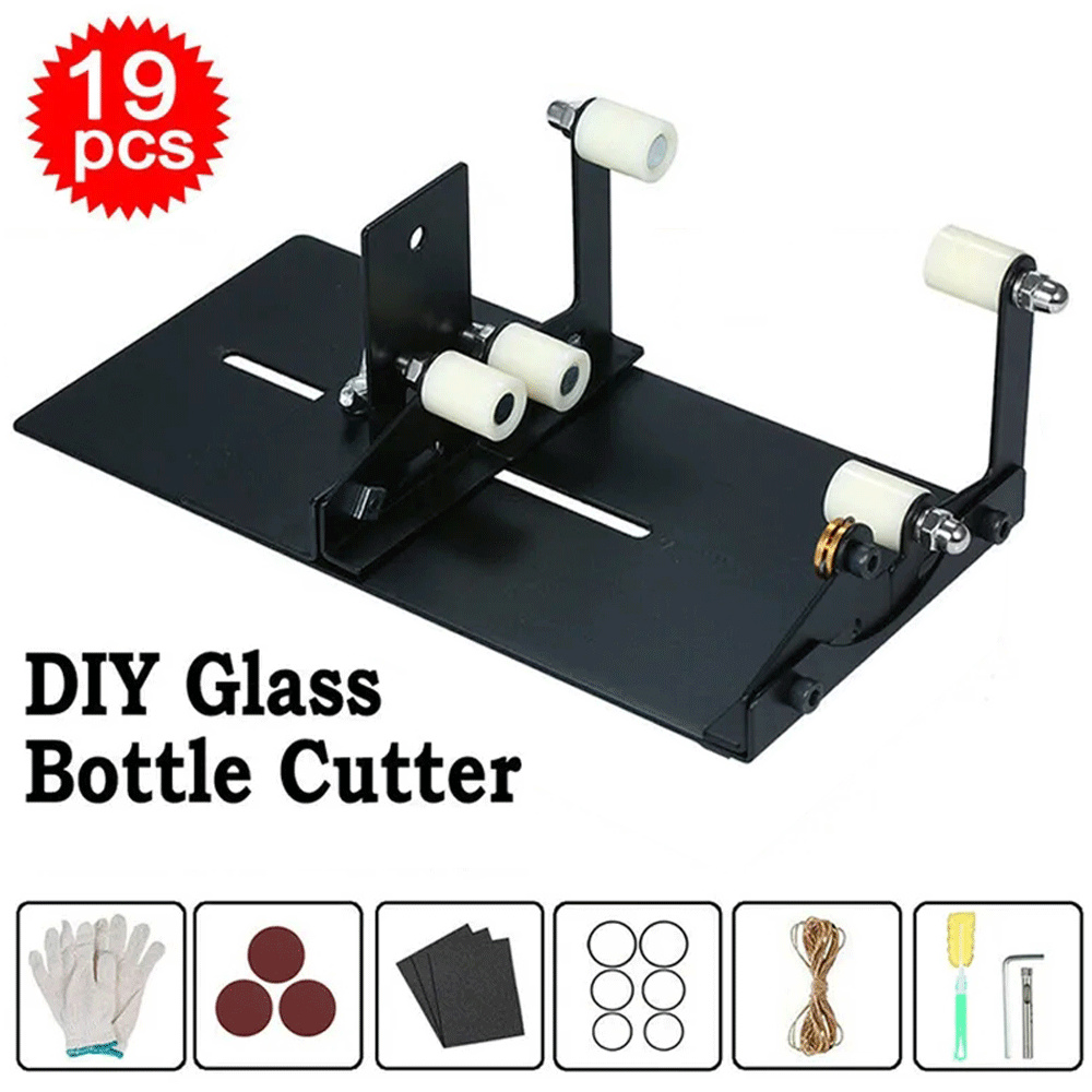 Wine Beer Combination - DIY glazen flessensnijder gereedschap vierkante ronde