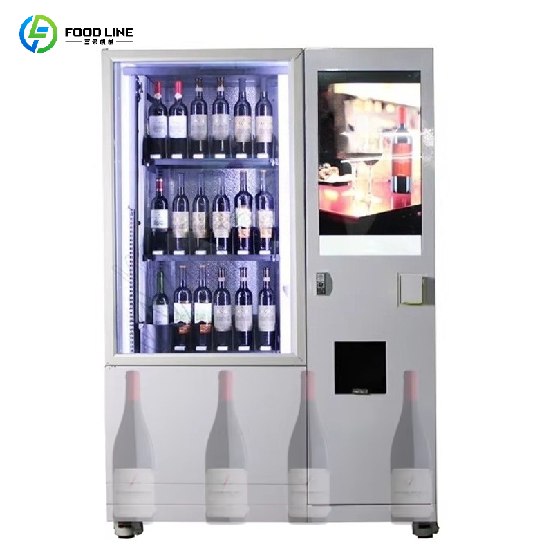 Wine With Beer - Slimme leeftijdsverificatie lift systeem koelkast automaat