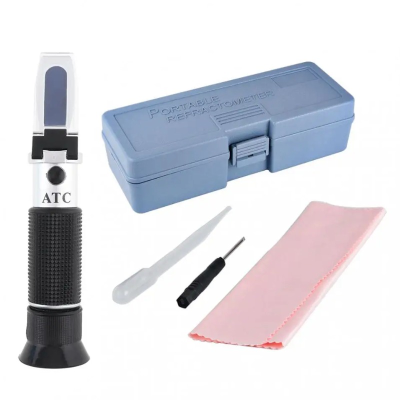 Wine Beer Combination - Suikeranalysator handheld testtool RSG-100ATC Zwart Brix