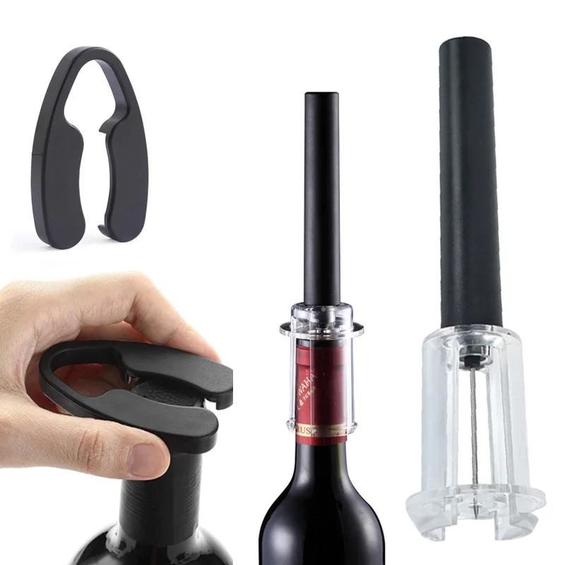 Wine In Beer Bottle - Luchtpomp Wijnflesopener Luchtdruk Vacuüm Wijnstopper Bierdekselopener