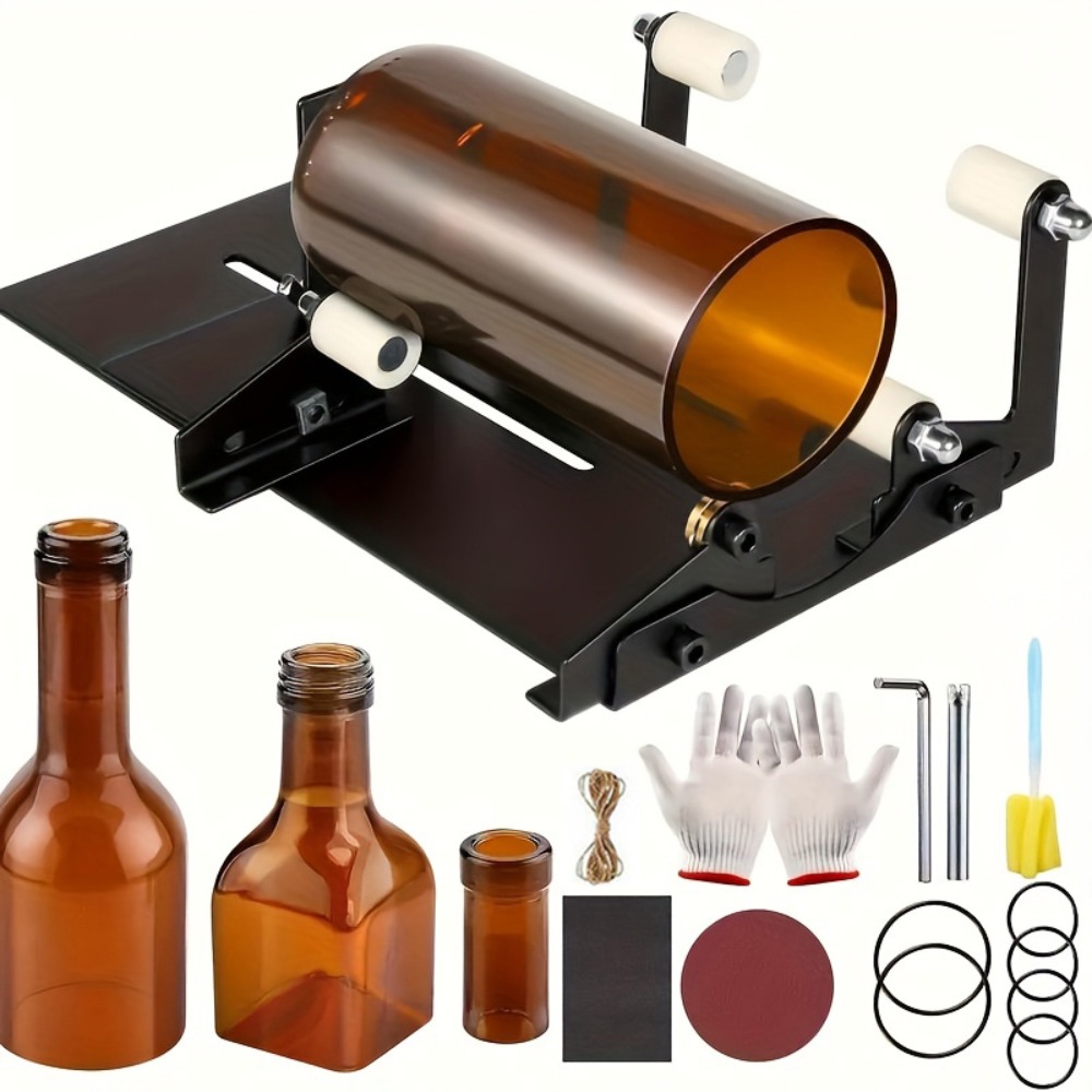 19-delige glazen flessensnijde - Wine Beer Combination recensie en prijs