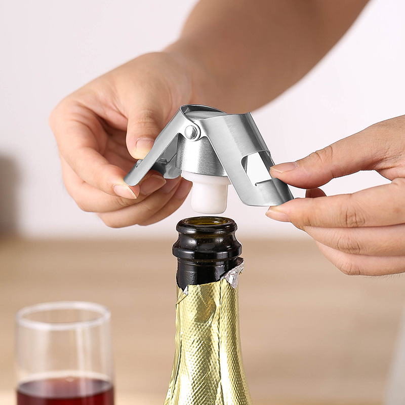 Draagbare stalen champagnefles - Wine In Beer Bottle recensie en prijs