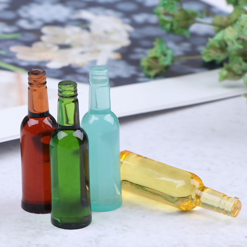 6 stuks 1:12 poppenhuis miniat - Wine In Beer Bottle recensie en prijs