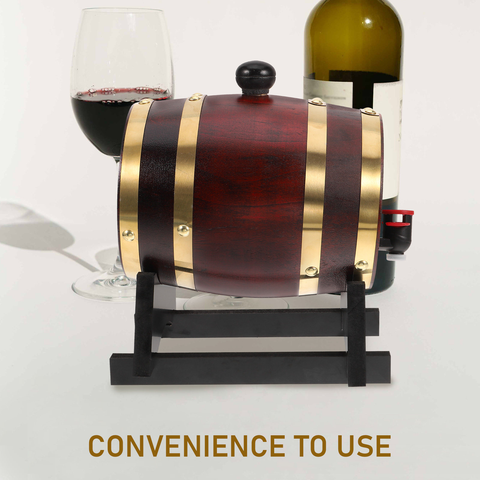 1Set Houten Wijnvat 1L Rode Wi - Wine To Beer To Liquor recensie en prijs