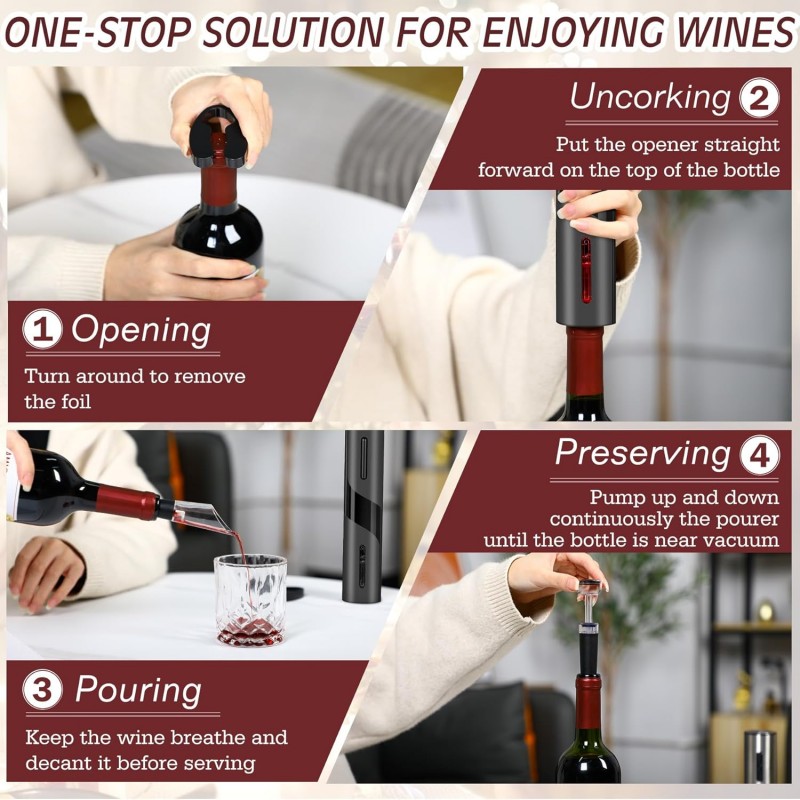 Oplaadbare multifunctionele el - Wine In Beer Bottle recensie en prijs