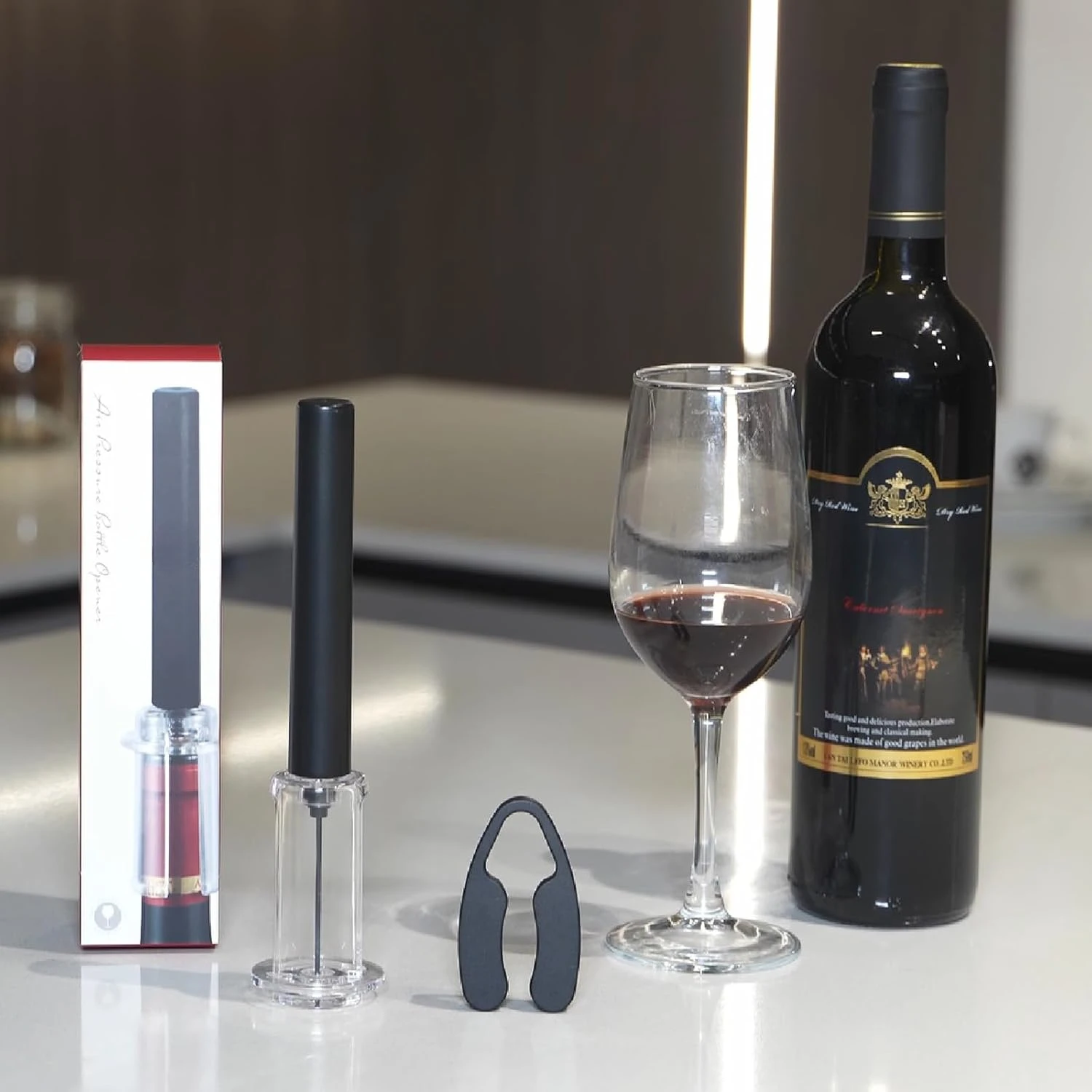 Luchtpomp Wijnflesopener Lucht - Wine In Beer Bottle recensie en prijs